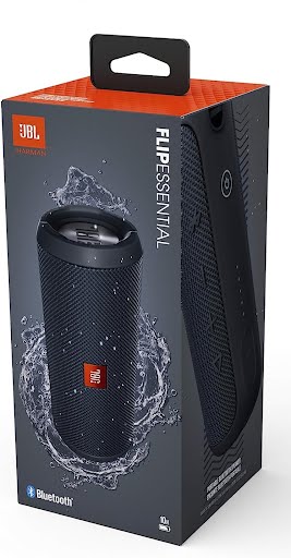  Aode JBL Flip Essential Portable Waterproof Wireless Bluetooth  Speaker with up to 10 Hours of Playtime - Gunmetal Grey (Renewed) :  Electronics